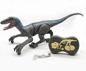 DINOSAURIO VELOCIRAPTOR A CONTROL REMOTO / MAS ENVIO GRATIS