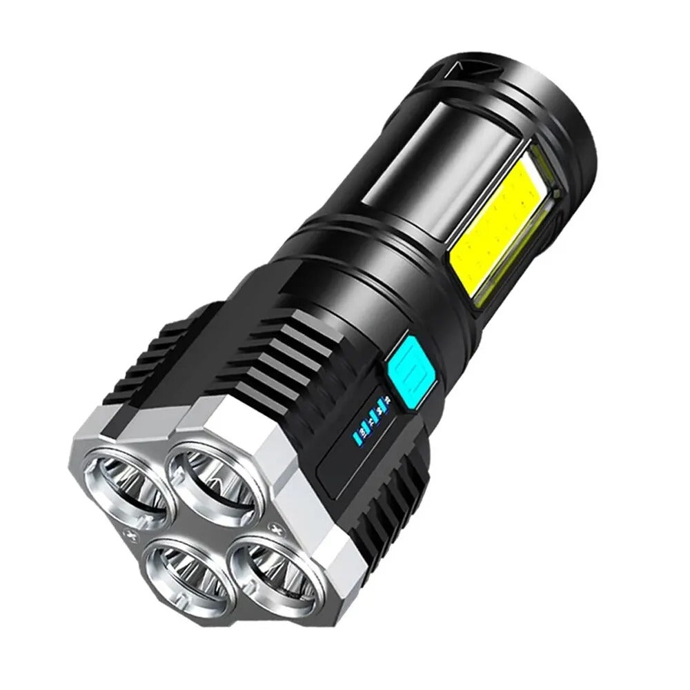 LINTERNA LED DE 4 NUCLEOS SUPER POTENTE / MAS ENVIO GRATIS